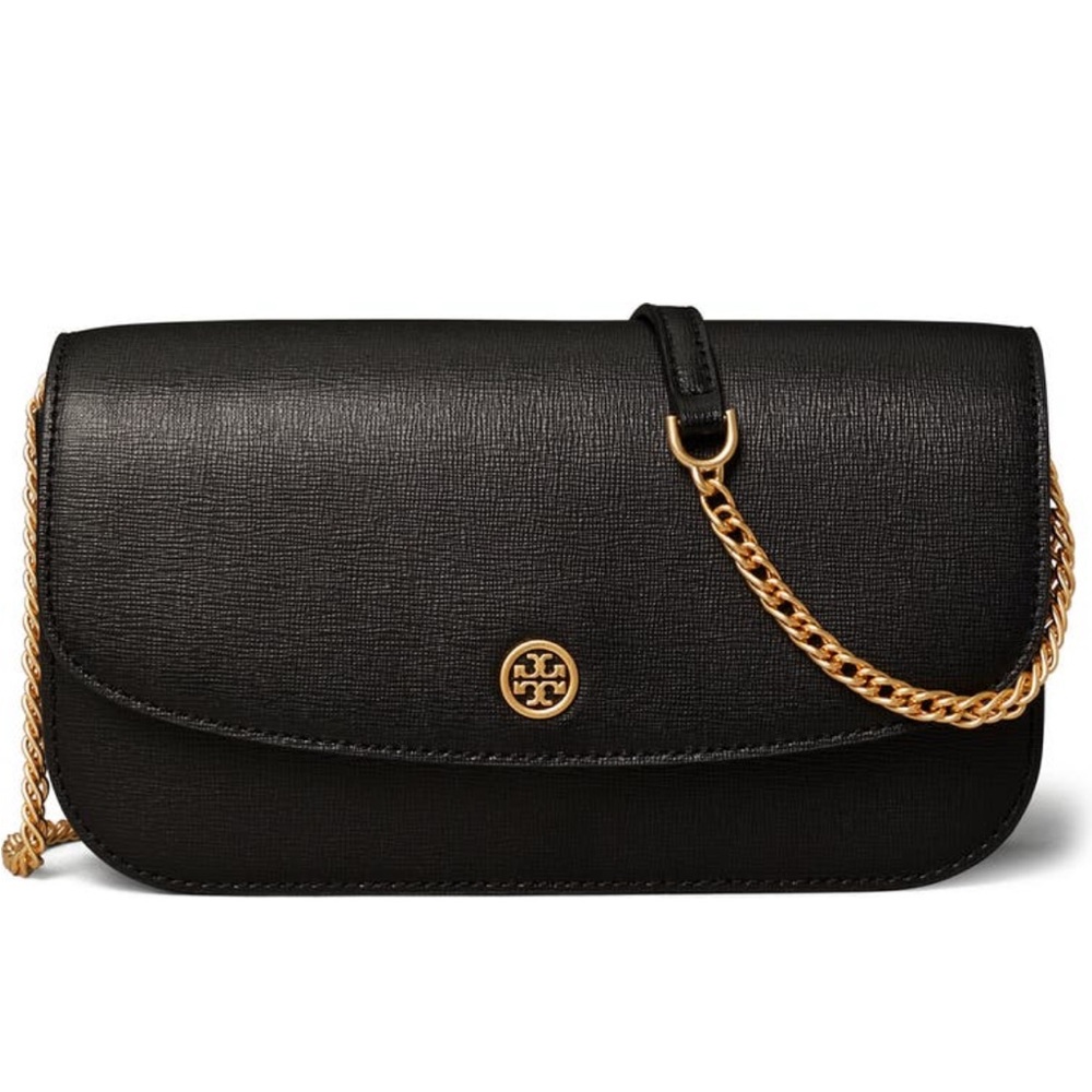 Tory Burch Robinson wallet on chain
